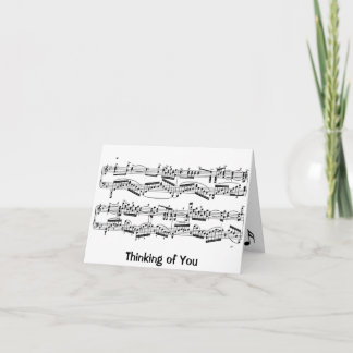 Rachmaninoff Note Card Karte