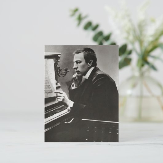 Rachmaninoff Postkarte (Stehend Vorderseite)