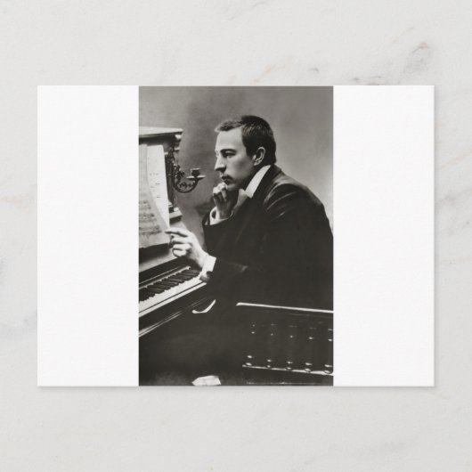 Rachmaninoff Postkarte (Vorderseite)