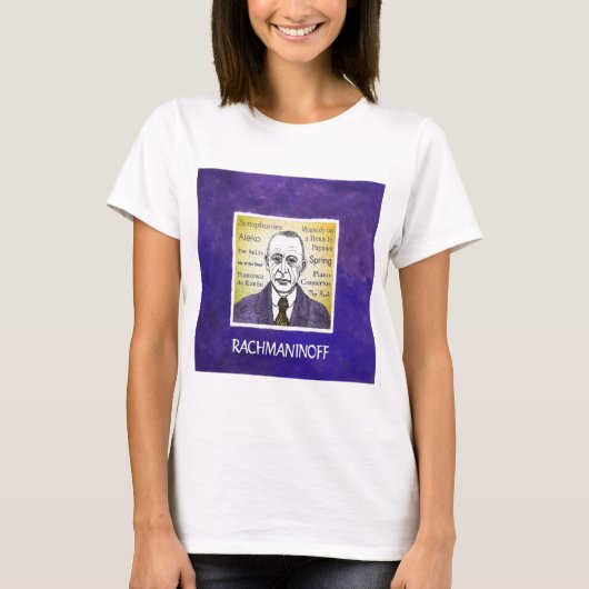 Rachmaninov T-Shirt (Vorderseite)