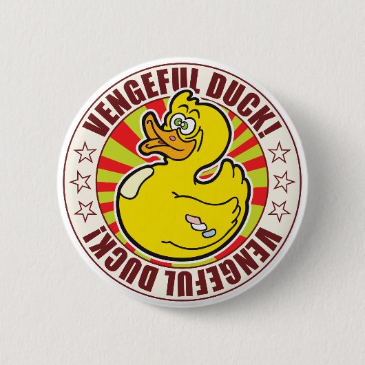 Rachsüchtige Ente Button (Vorderseite)