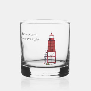 Racine North Breakwater Light Glas