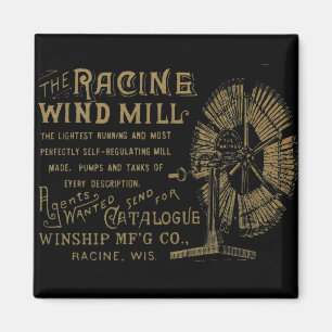 Racine Wind Mill Racine Wisconsin Magnet