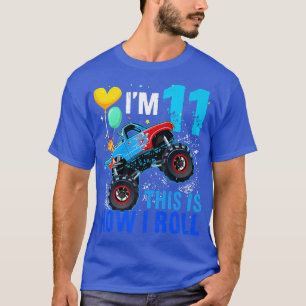 Racing 11. Geburtstag Junge Blaze Auto 11 Jahre Mo T-Shirt