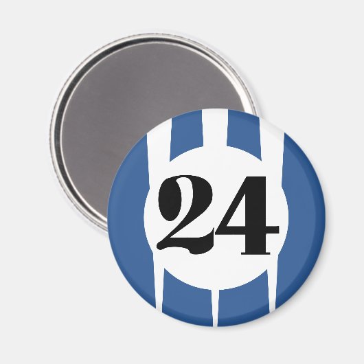 RACING 1970 MAGNET (Vorderseite/Rückseite)