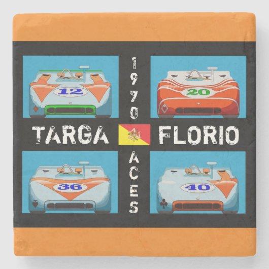 RACING 1970 STEINUNTERSETZER (Vorderseite)