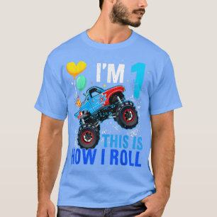 Racing 1. Geburtstag Junge Blaze Auto 1 Jahre alte T-Shirt