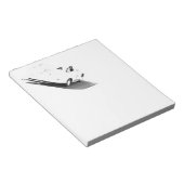 Racing a Shadow Notizblock (angewinkelt)