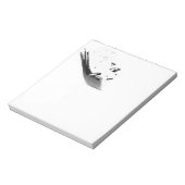Racing a Shadow Notizblock (Rotiert)