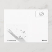 Racing a Shadow Postkarte (Rückseite)