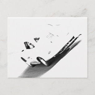 Racing a Shadow Postkarte