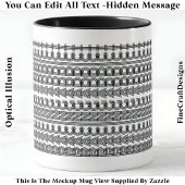 Racing Addict Versteckte Nachricht Funny Novelty 1 Tasse