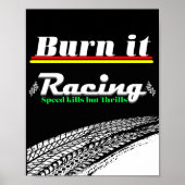 racing aesthetic design poster (Vorne)