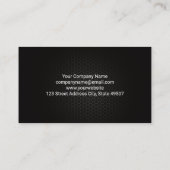 Racing Auto Car | Teile und Dienstleistungen Visitenkarte (Rückseite)