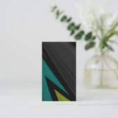 Racing Background Business Card Visitenkarte (Stehend Vorderseite)