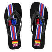 RACING BADESANDALEN (Fußbett)