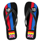 RACING BADESANDALEN (Fußbett)