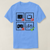 Racing Bicycle Road Radfahrer Funny Quotes Geschen T-Shirt (Design vorne)