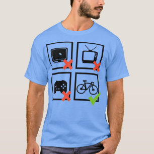 Racing Bicycle Road Radfahrer Funny Quotes Geschen T-Shirt