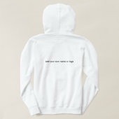 Racing Bike Art Hoodie (Design Rückseite)