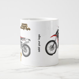 Racing Bike Art Jumbo-Tasse