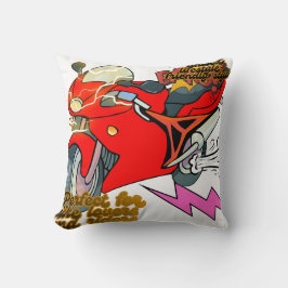 Racing Bike Art Speed Kissen