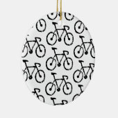 Racing Bike Print Keramik Ornament (Rechts)