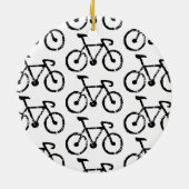 Racing Bike Print Keramik Ornament (Hinten)