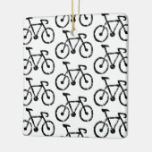 Racing Bike Print Ornament (Links)