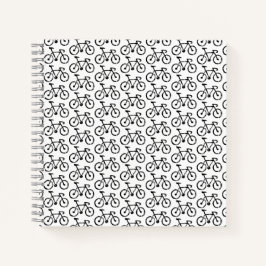 Racing Bike Print Spiral Notebook Notizblock
