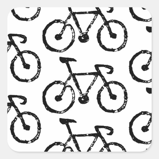 Racing Bike Print Sticker (Vorderseite)