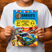 Racing Birthday Bash Einladung