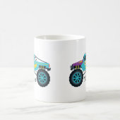 Racing Boy's Monster Truck Kaffeetasse (Mittel)