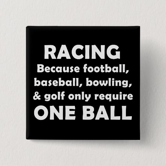 Racing Button (Vorderseite)