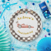 Racing Car Birthday Papiertafel Pappteller (Party)