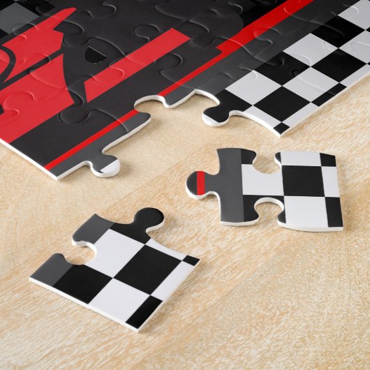 Racing Car Design Jigsaw Puzzle (Seite)