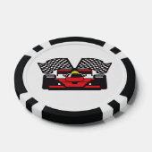 Racing Car Design Poker Chips (Einzeln)