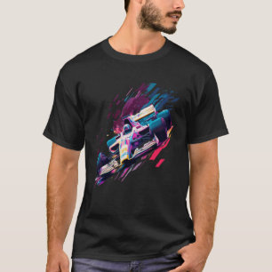 Racing Car for Mechanic Sports Fan Speed Race 4 T-Shirt
