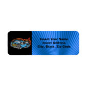 Racing Car Label (Vorne)