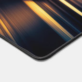 Racing Car Moderner Personalisierter Name Schreibtischunterlage (Ecke)