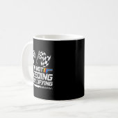 Racing Car Not Speeding Im Qualifying Race Men Kid Kaffeetasse (Vorderseite Links)