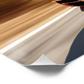 RACING CAR POSTER (Ecke)