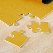 Racing Car Rot Gelb Altes Auto Puzzle (Seite)