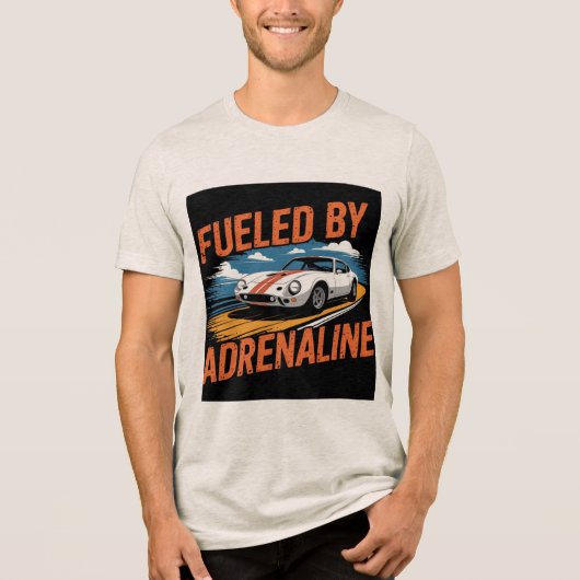 "Racing Car T - Shirt - Geschwindigkeit und Stil k (Vorderseite)
