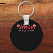 Racing Car Typ nicht im Qualifying Schlüsselanhänger (Vorderseite)