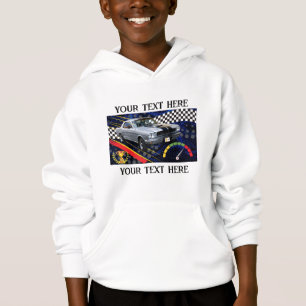 Racing Car Ventilator editierbarer Stil Hoodie