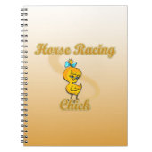 Racing Chick Notizblock (Vorderseite)