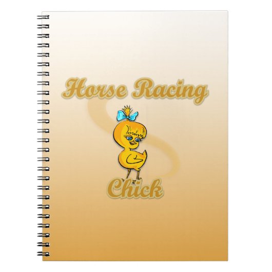 Racing Chick Notizblock (Vorderseite)