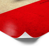 Racing Colours of Siam Poster (Ecke)