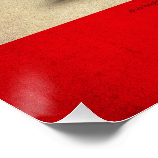 Racing Colours of Siam Poster (Ecke)